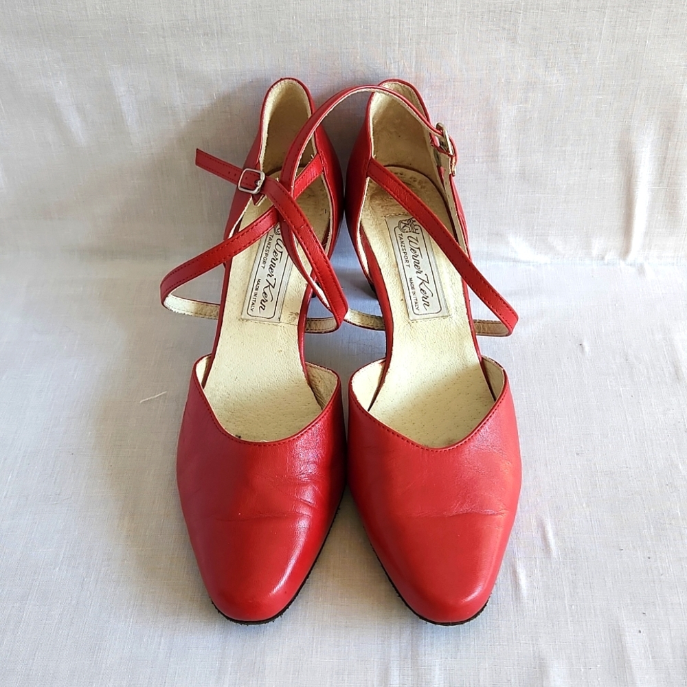 Werner Kern tanzsport ballroom Latin tango dance shoes Size 7.5